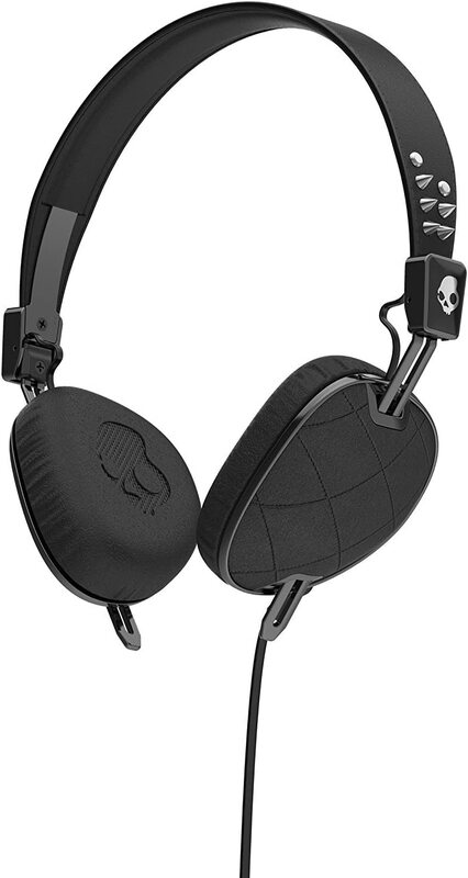 

Skullcandy Knockout Wired On-Ear Headset, S5AVGM-400, Quilted Black