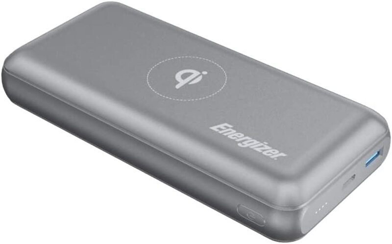 

Energizer 20,000mAh Wireless Powerbank, QE20007PQ, Grey