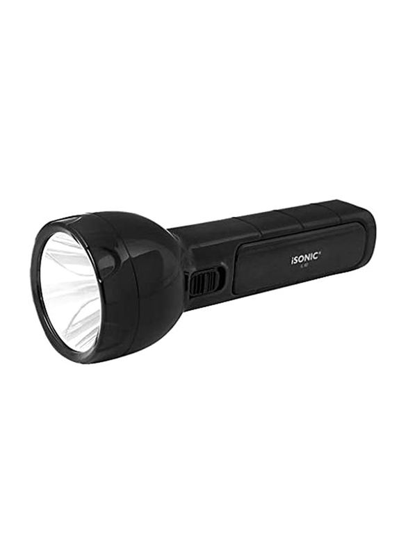 

iSonic iL 82 Rechargeable LED Flash Light, 3W, Black