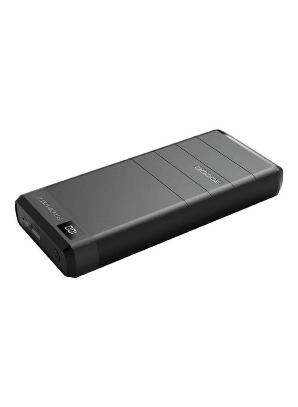 

Promate 30000mAh Capital-30 Power Delivery Power Bank for Laptop, Black