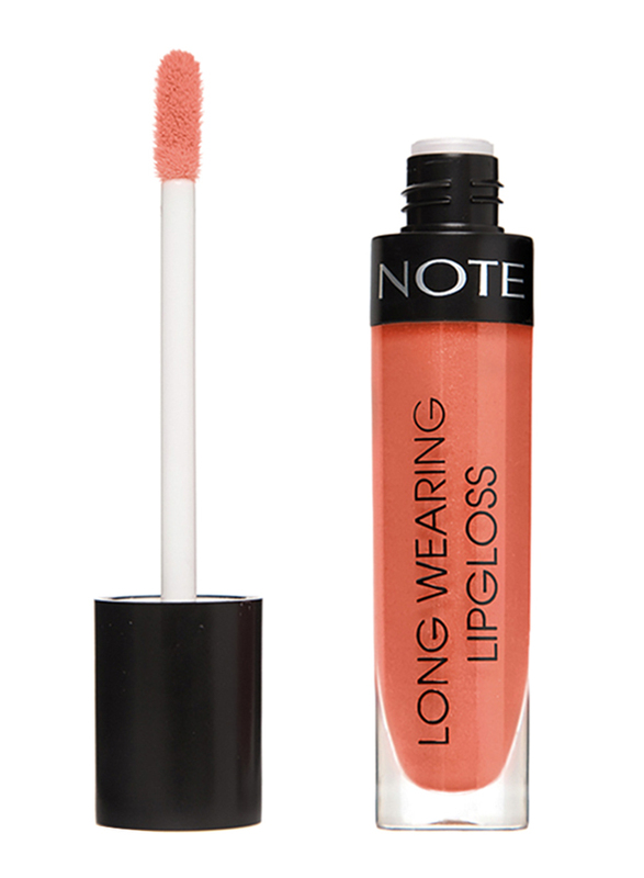 

Note Long Wearing Lip Gloss, 6ml, 10 Coral Sun, Peach