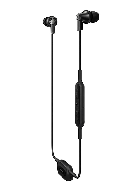 

Panasonic Wireless In-Ear Noise Cancelling Earphones, RP-NJ300BGCK, Black
