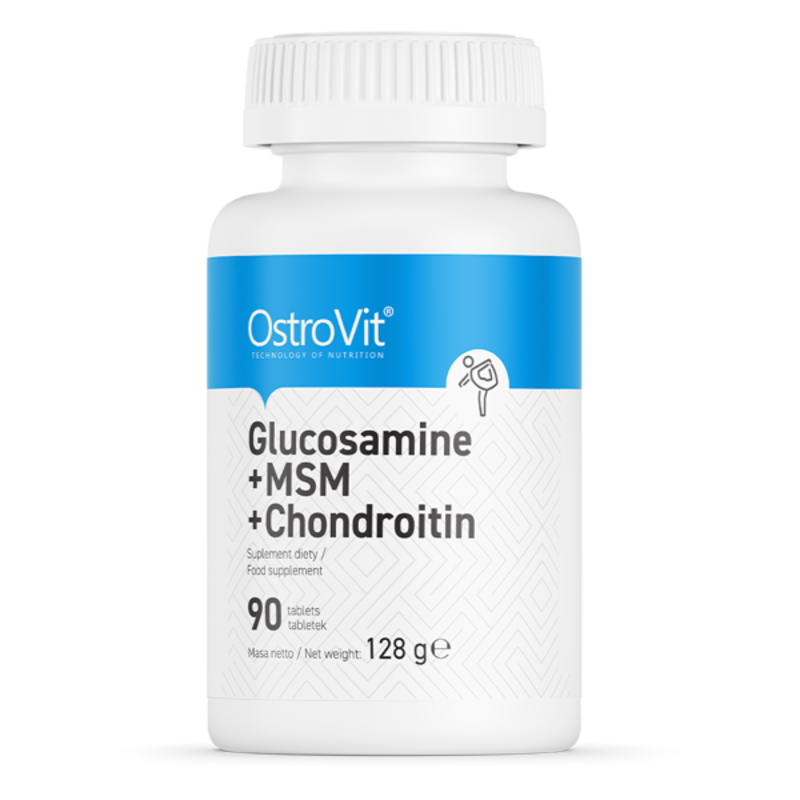 

OstroVit Glucosamine + MSM + Chondroitin 90 Tablets