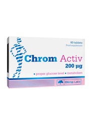 Olimp Labs Chromium Active Food Supplement, 200mg, 60 Tablets