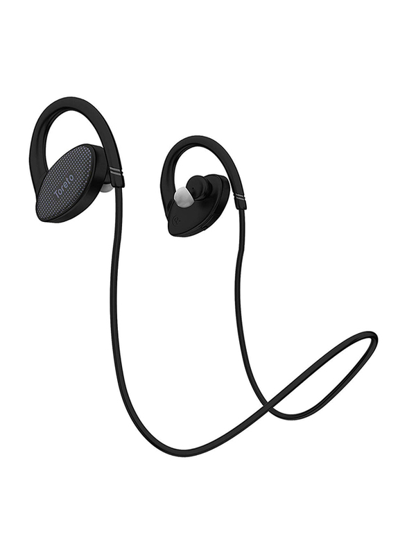 

Toreto Whizz Wireless In-Ear Waterproof Headset with Mic and Inbuilt 8GB Memory, TOR-266, Black