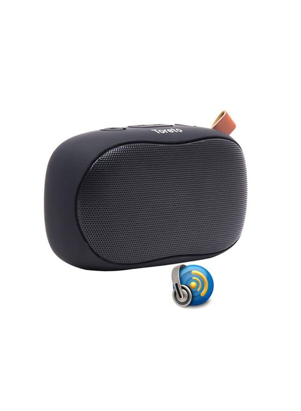 

Toreto Bang Portable Bluetooth Speaker, TOR-307, Black