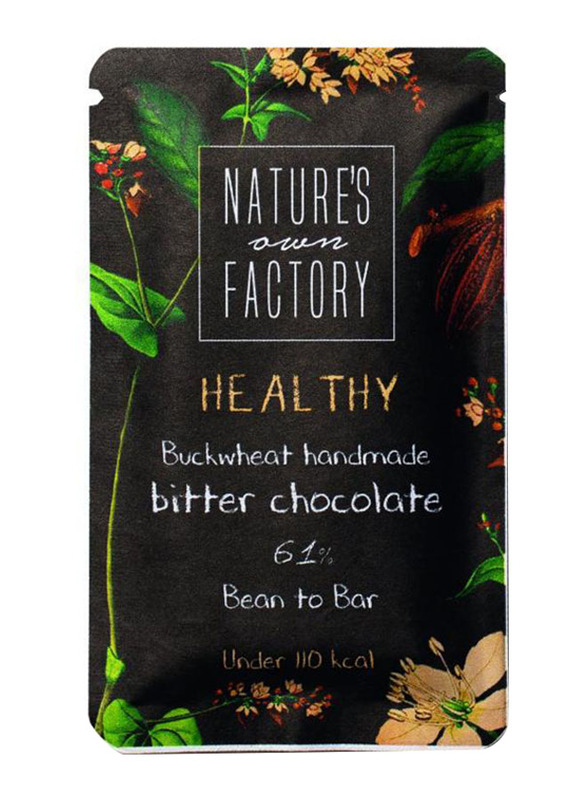 

Nature's Own Factory Buckwheat Bitter Chocolate, 20g