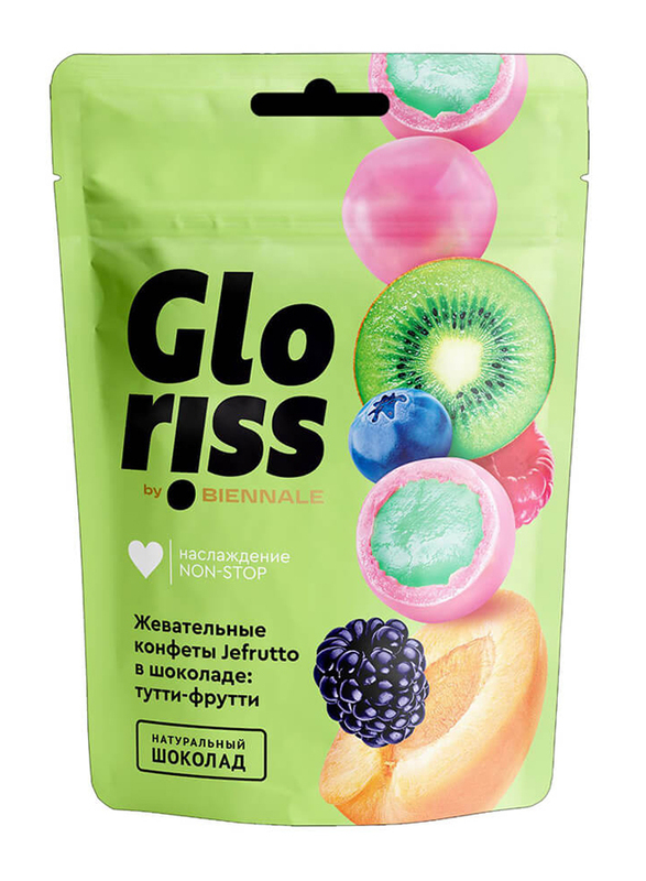 

Biennale Jefrutto Gloriss Tutti Frutti Chocolate Candies, 75g
