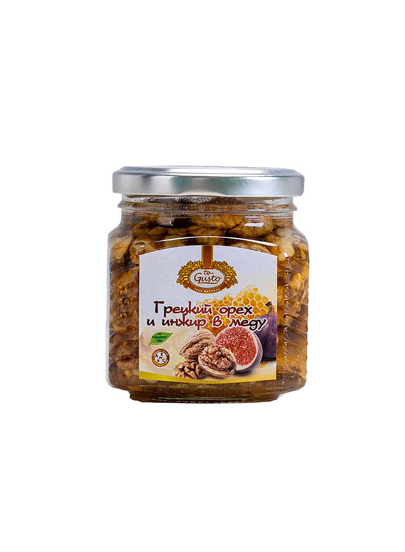 

Te Gusto Walnut & Fig Core In Honey, 300g