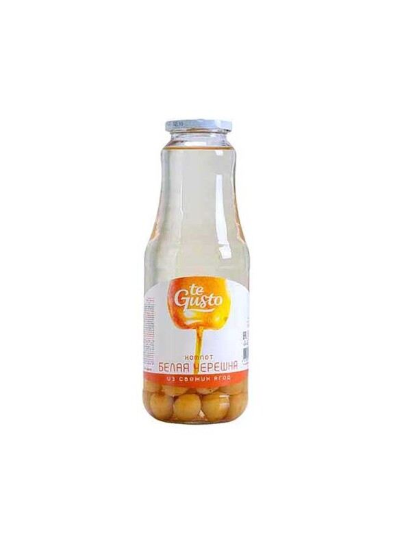 

Te Gusto White Sweet Cherry Compote, 1 Liter