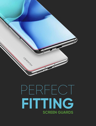 Break Protection Huawei Mate 30 Pro Unbreakable 360° Front Back & Side Tempered Glass Screen Protection, Clear/Black