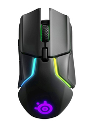 SteelSeries Rival 650 Wireless Dual Sensor RGB Optical Gaming Mouse, Black