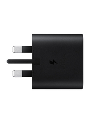 Samsung TA800NBEGGB-3P Travel Wall Charger, 25W PD 3 Pin USB Type C, Black