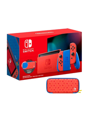 Nintendo Switch Mario Edition Console, Red/Blue
