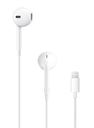 Apple EarPods Lightning Cable In-Ear Headphones with Mic, White