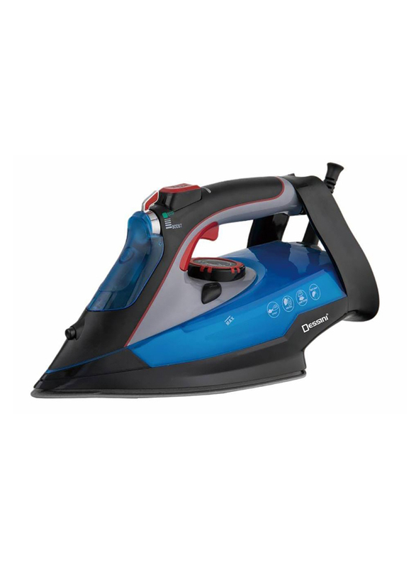 

Dessini Steam Iron, 2200W, Model 3003, Blue/Black