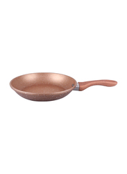 22cm Granite Non-Stick Round Fry Pan, AKA636, Brown