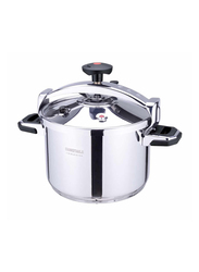 Dessini 40L Stainless Steel Round High Quality Pressure Cooker with Lid, AKA767, Silver