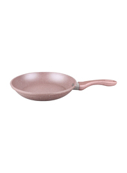 24cm Granite Non-Stick Round Fry Pan, AKA634, Pink