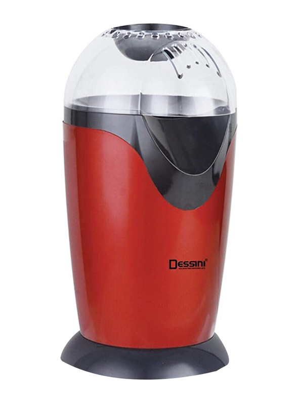 

Dessini Electric Popcorn Maker, 1200W, Red/Black