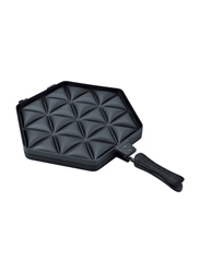 Dessini 36cm Non-Stick Hexagon Double Pan, AKA684, Grey