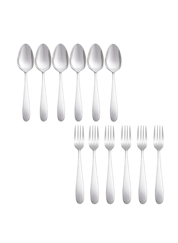 

Dessini 12-Piece Stainless Steel Cutlery Set, Silver