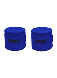 Evolve 2-Piece 2.5m Boxing Hand Wrap Set, Blue