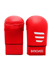 Evolve 22cm Karate Gloves Unisex, Red