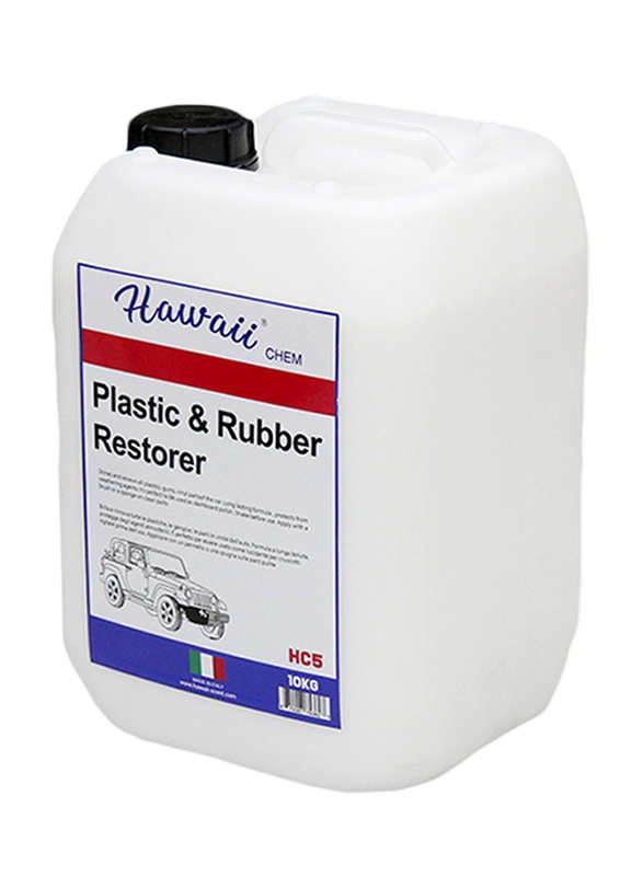 

Hawaii Plastic & Rubber Restorer for Car, 10 Kg, Clear
