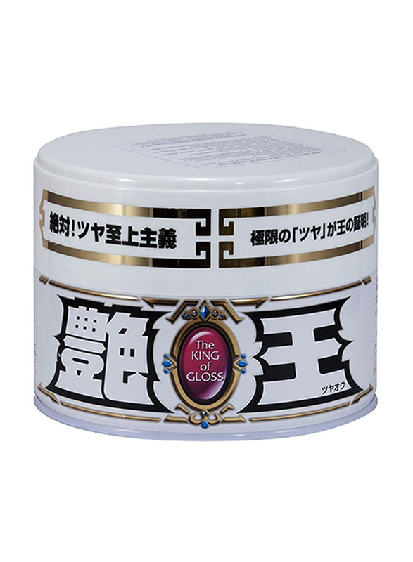 

Soft99 320gm The King of Gloss Wax, Solid White