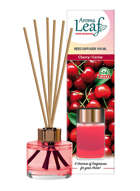 

L&D Aroma Leaf Mikado Air Freshener, Cherry