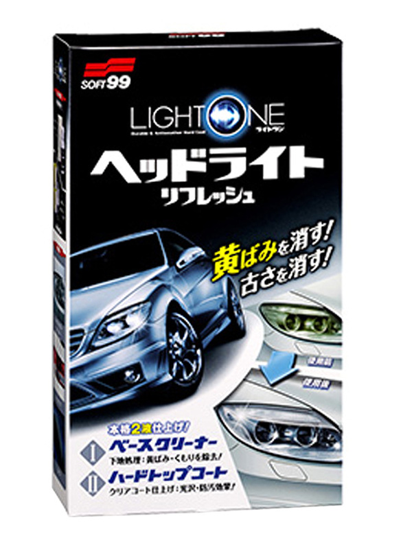 

Soft99 2-Piece Light One Headlight Refresher Kit