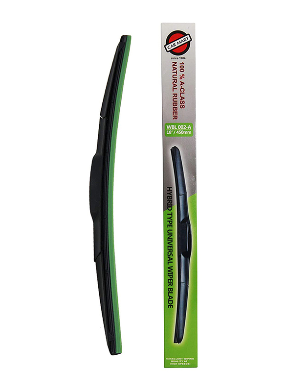 

Car Mart Hybrid Type Universal Wiper Blade, 18-inch (450mm)