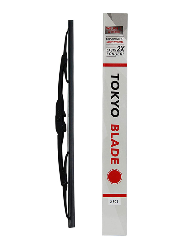

Tokyo Endurance Conventional Type Wiper Blade, 22-inch, 2 Pieces