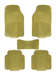 Byson Universal Type Car Mat Set, 5 Pieces, Beige