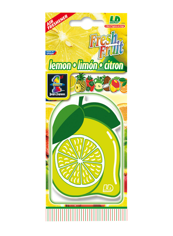 

L&D Fresh Fruit Perfume Exhibitor Air Freshener, Lemon