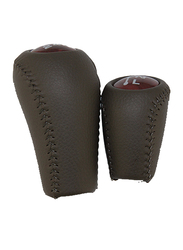 Car Mart Land Cruiser Gear Knob, GN180-B, Beige, 2 Pieces