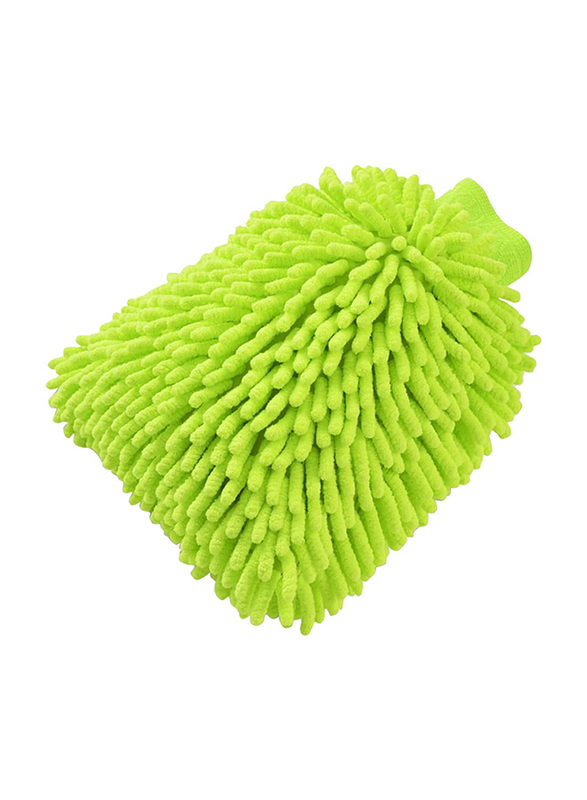 

Car Mart Medium Car Cleaning Gloves, Green