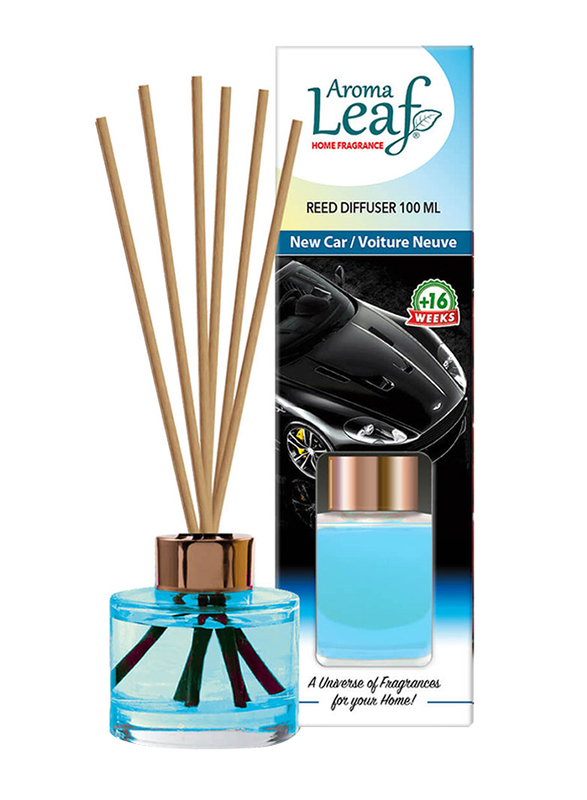 

L&D Aroma Leaf Mikado Air Freshener, New Car