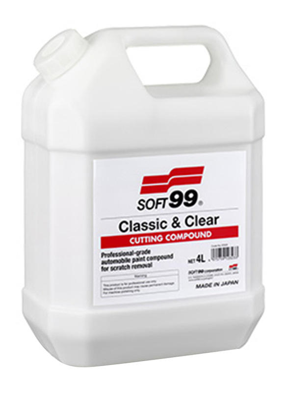 

Soft99 4 Liter Classic & Clear Cutting Compound