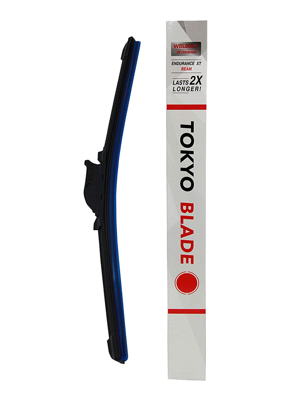 

Tokyo Endurance Beam/U Type Wiper Blade with 10 Clips, 26-inch