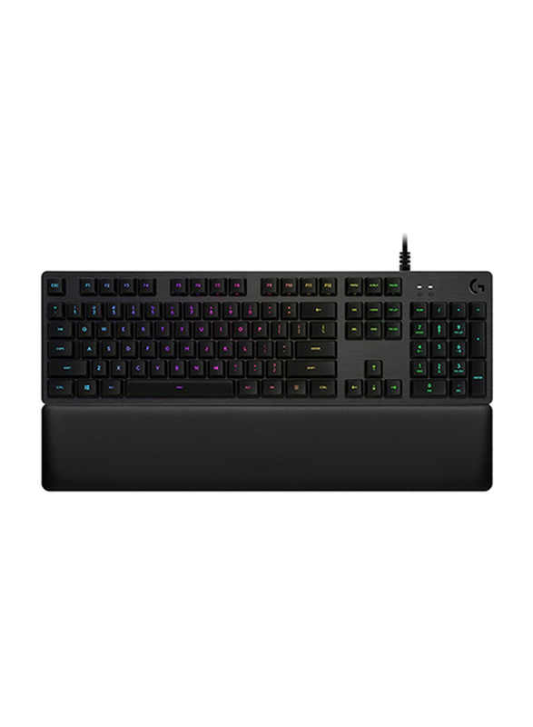 

Logitech G513 Mechanical Wired English Gaming Keyboard, Black