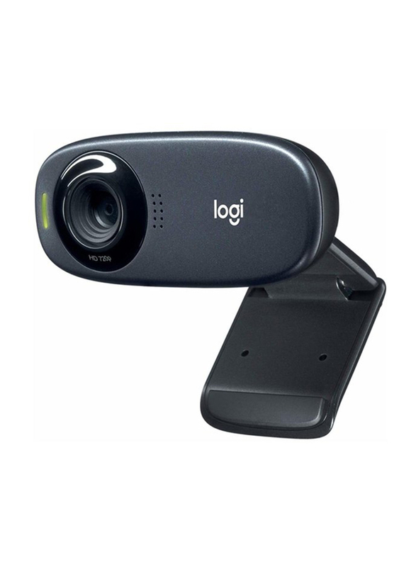 

Logitech C310 USB HD Webcam, Black