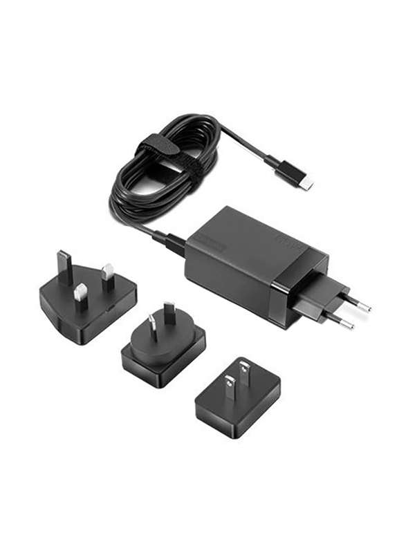 

Lenovo USb-C AC Travel Adapter Set, 5 Pieces, Black