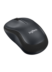 Logitech M220 Silent Wireless Optical Mouse, 910004878, Charcoal Black
