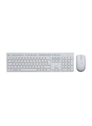 Dell KM636 Wireless English Keyboard & Mouse, White