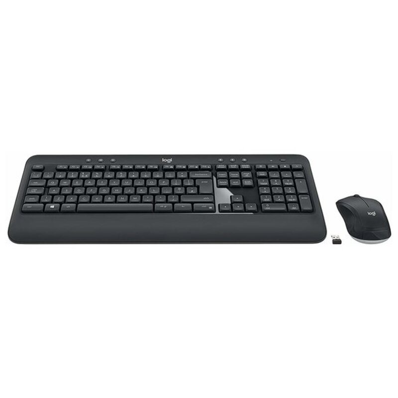 

Logitech MK540 Advanced Wireless Arabic Keyboard And Mouse Combo, Black