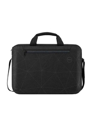 Dell 15.6-inch Essential Leather Laptop Briefcase Bag, Black