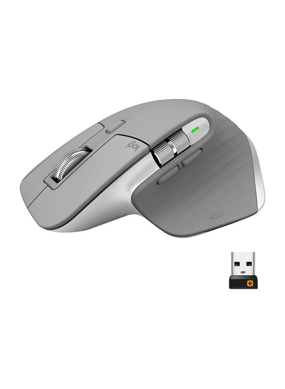 

Logitech MX Master 3 Wireless Optical Mouse, Grey