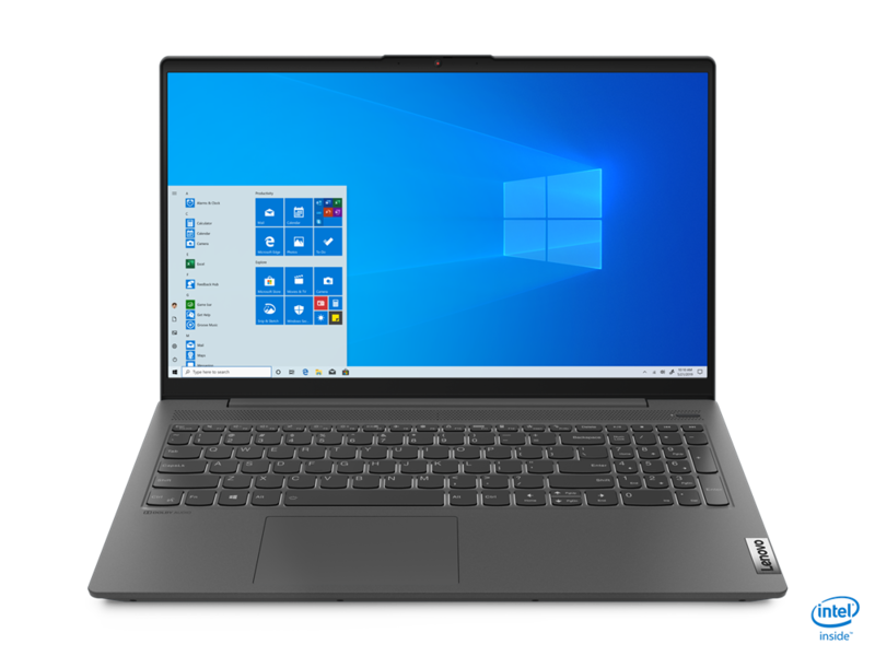 

Lenovo IdeaPad 5 with Intel 11th Gen Core i5-1135G7, Integrated Intel Iris Xe Graphics, 15" FHD display, 8GB RAM, 512GBSHD, Windows 11 82FG01THAX